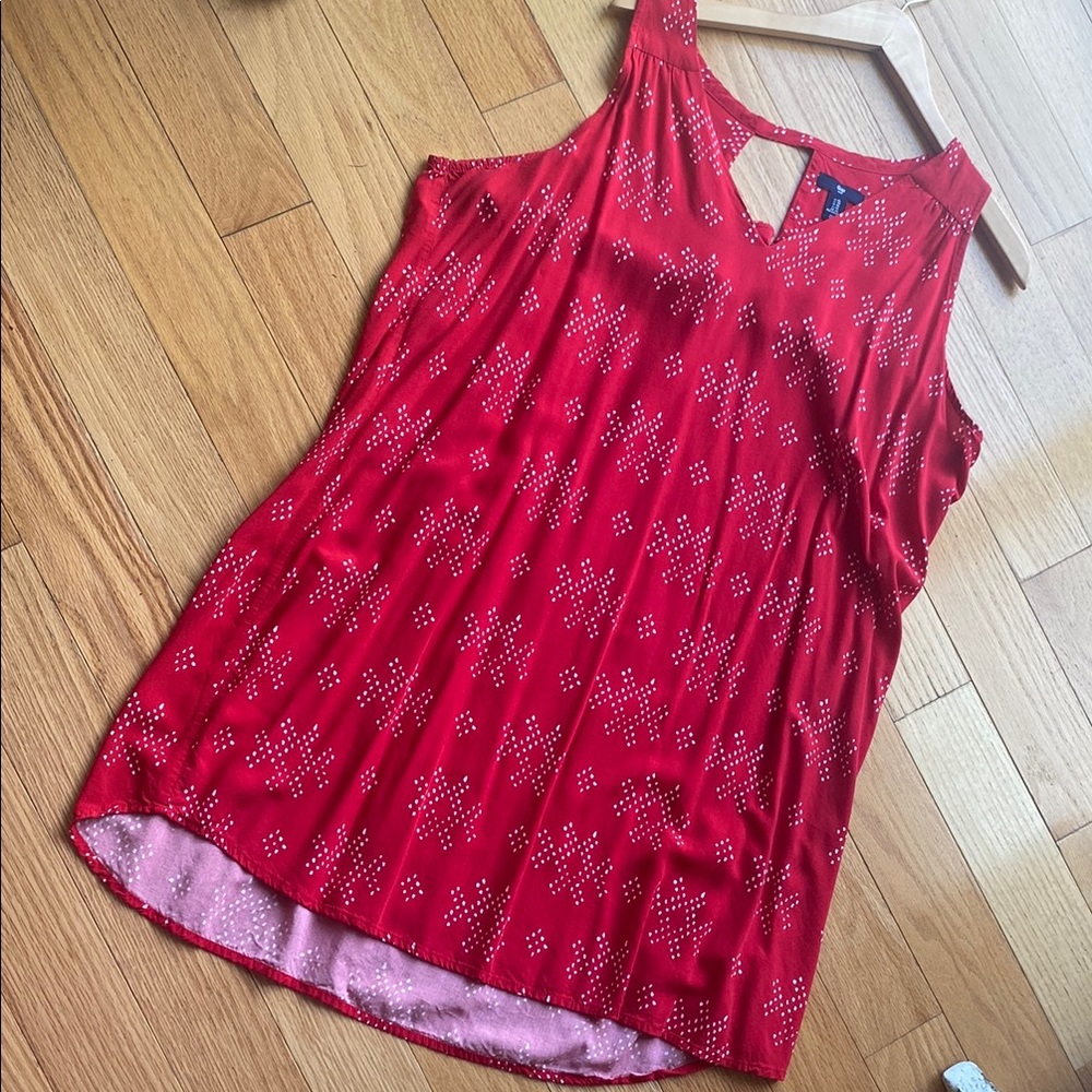 LAST CALL! GAP Red Blouse dress